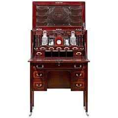 Mahogany British Campaign Desk