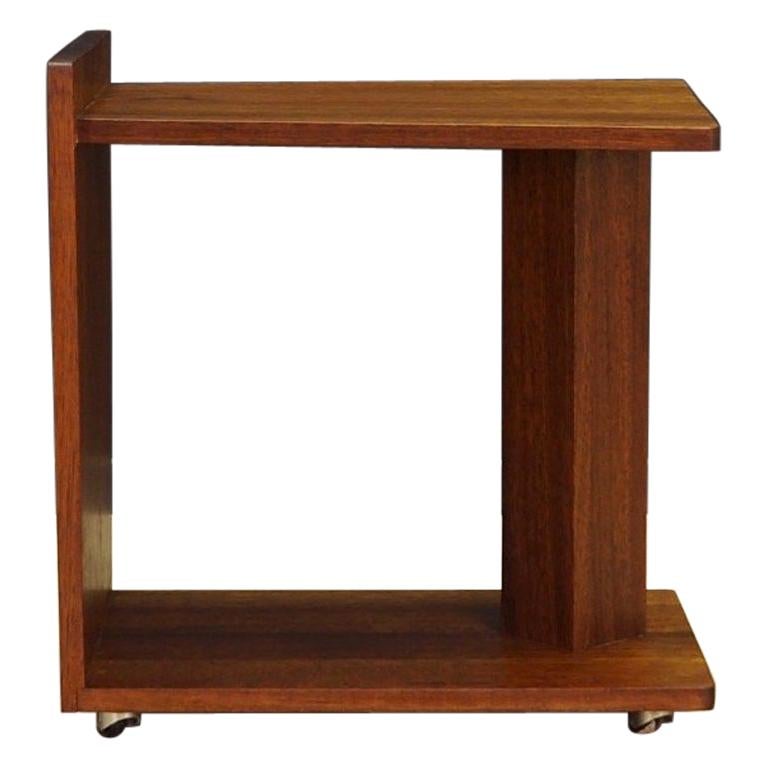 Mahogany Brown Coffee Table Danish Design Classic, 1960s For Sale at