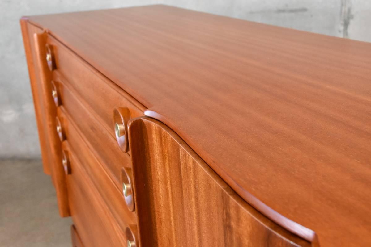 Mahogany Buffet by Gilbert Rohde for Brown Saltman For Sale 1