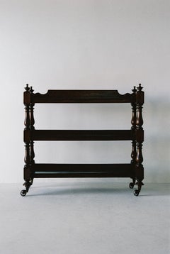 Mahogany Buffet Trolley