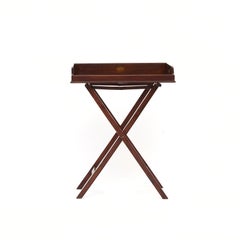 Mahogany Butler's Tray Table