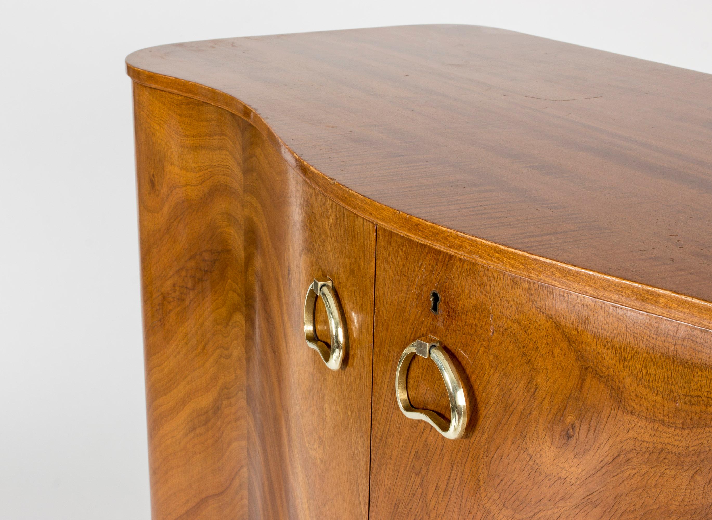 Mid-20th Century Mahogany Cabinet by Axel Larsson