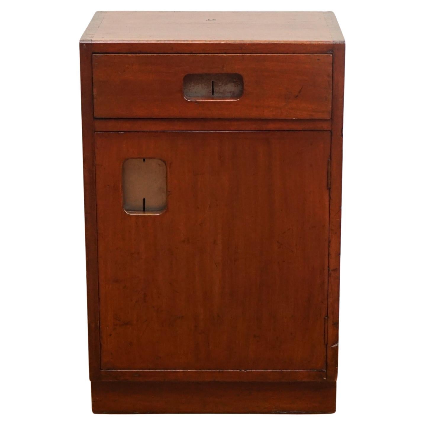 Cabinet en acajou, années 1950