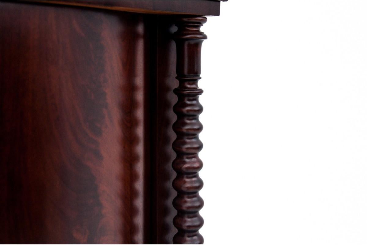 Mahogany cabinet, Northern Europe, circa 1860. For Sale 3