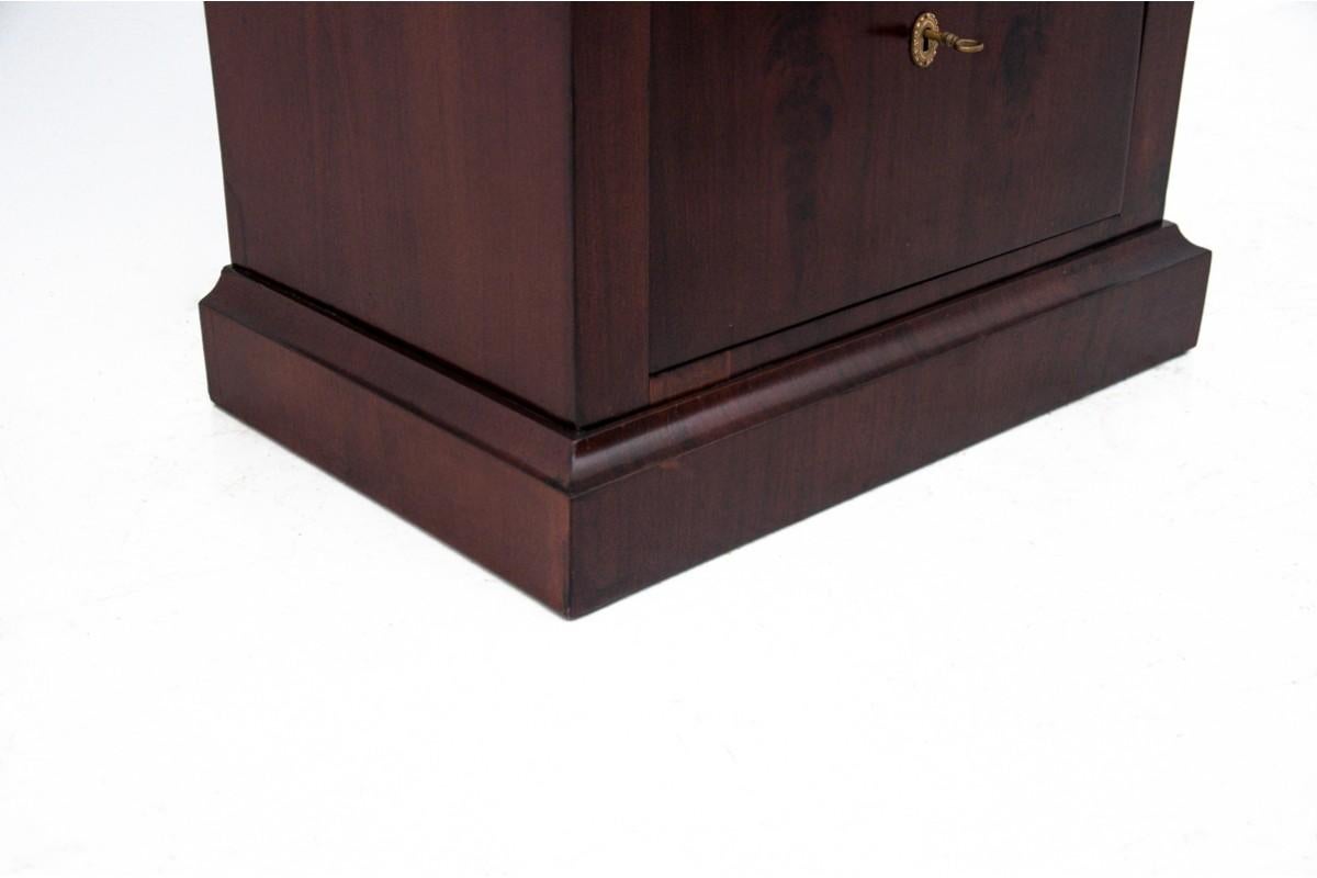 Mahogany cabinet, Northern Europe, circa 1860. For Sale 5