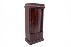 Mahogany cabinet, Northern Europe, circa 1860.