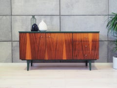 Mahogany Cabinet, Polish Design, 1980s