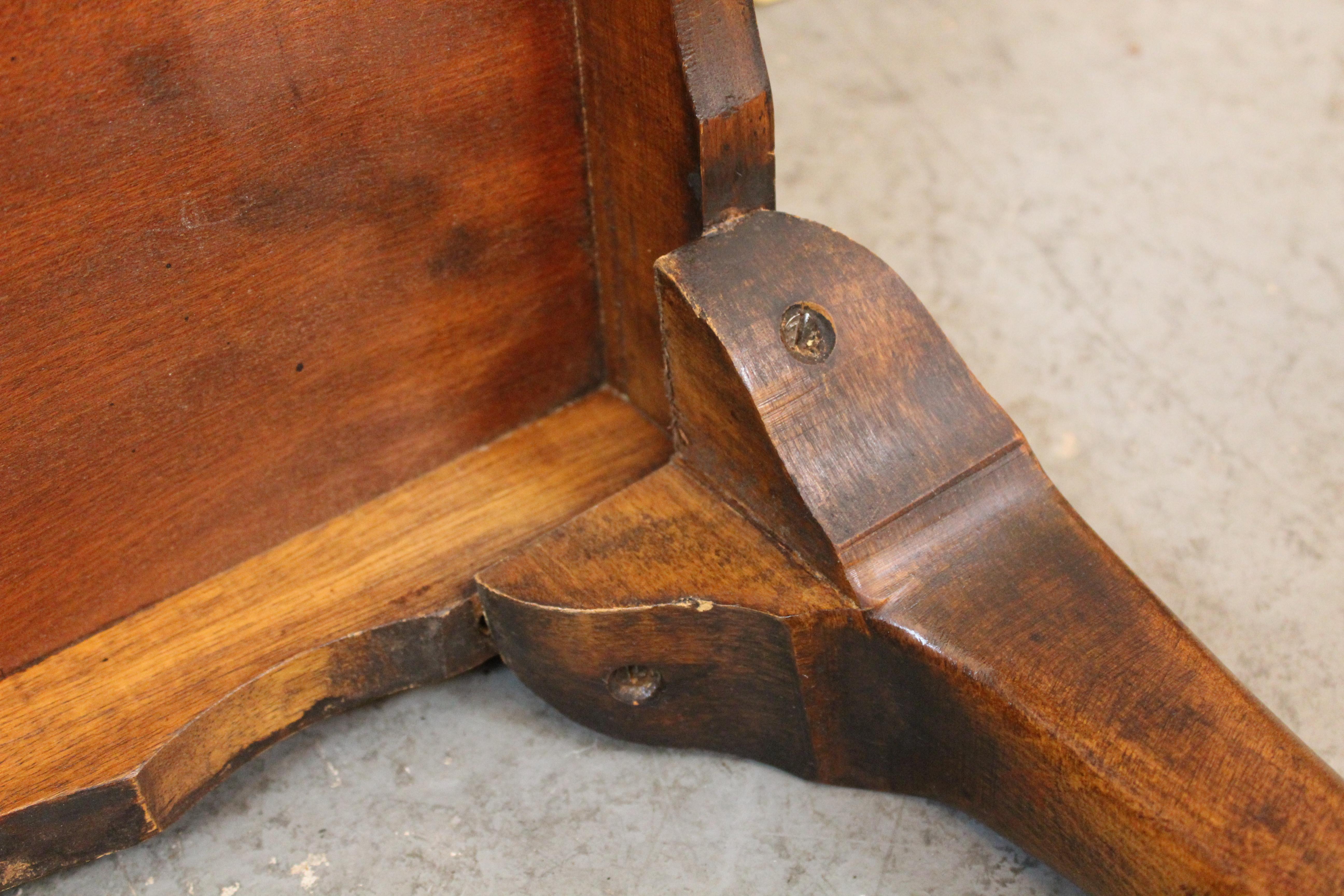 Mahogany Cabriole Table by Bevan Funnell for Reprodux England For Sale 4