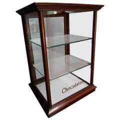 Mahogany Cadbury’s Counter Top Chocolate Shop Display Cabinet, circa 1900