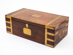Mahogany Captains Writing Box