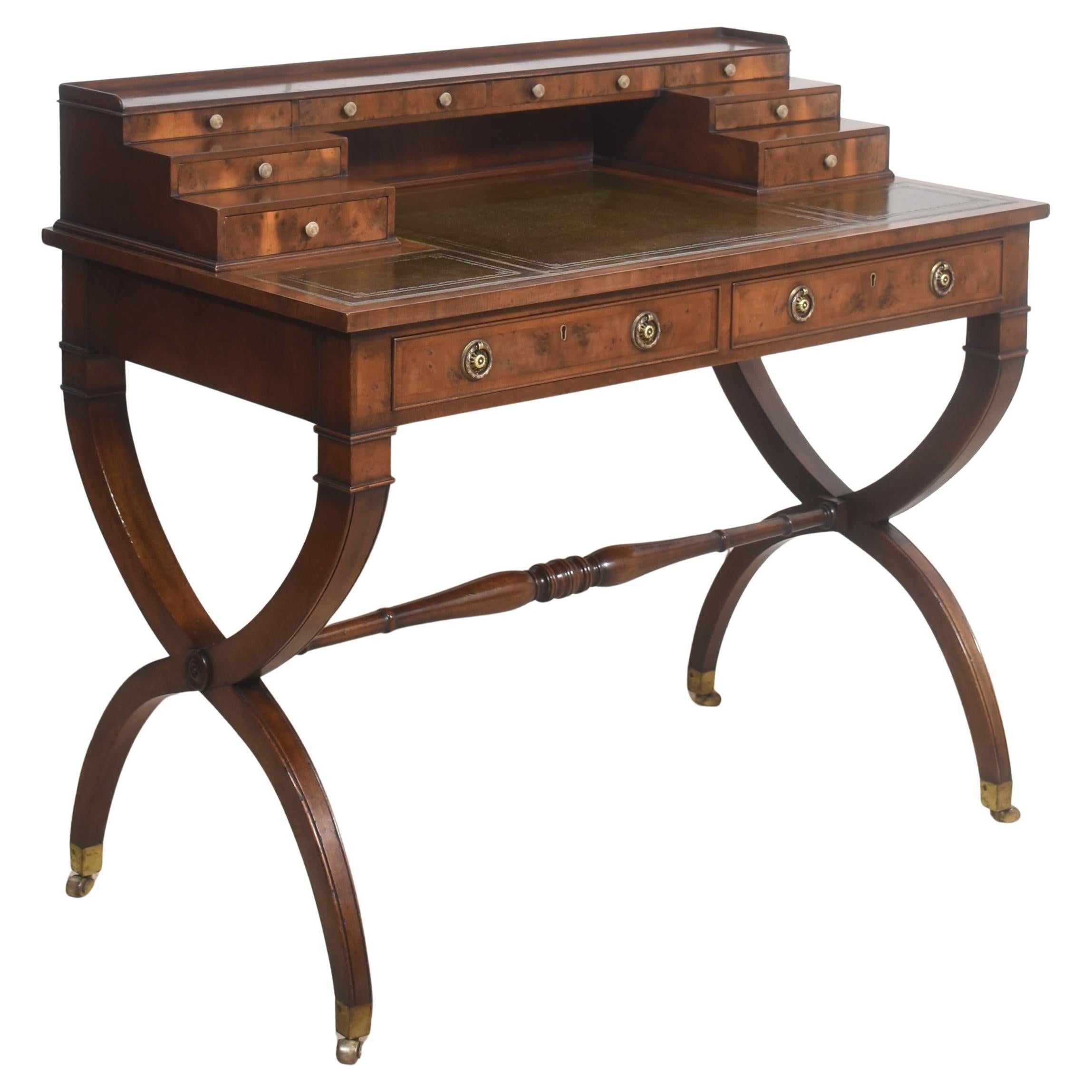Mahogany Carlton house style desk