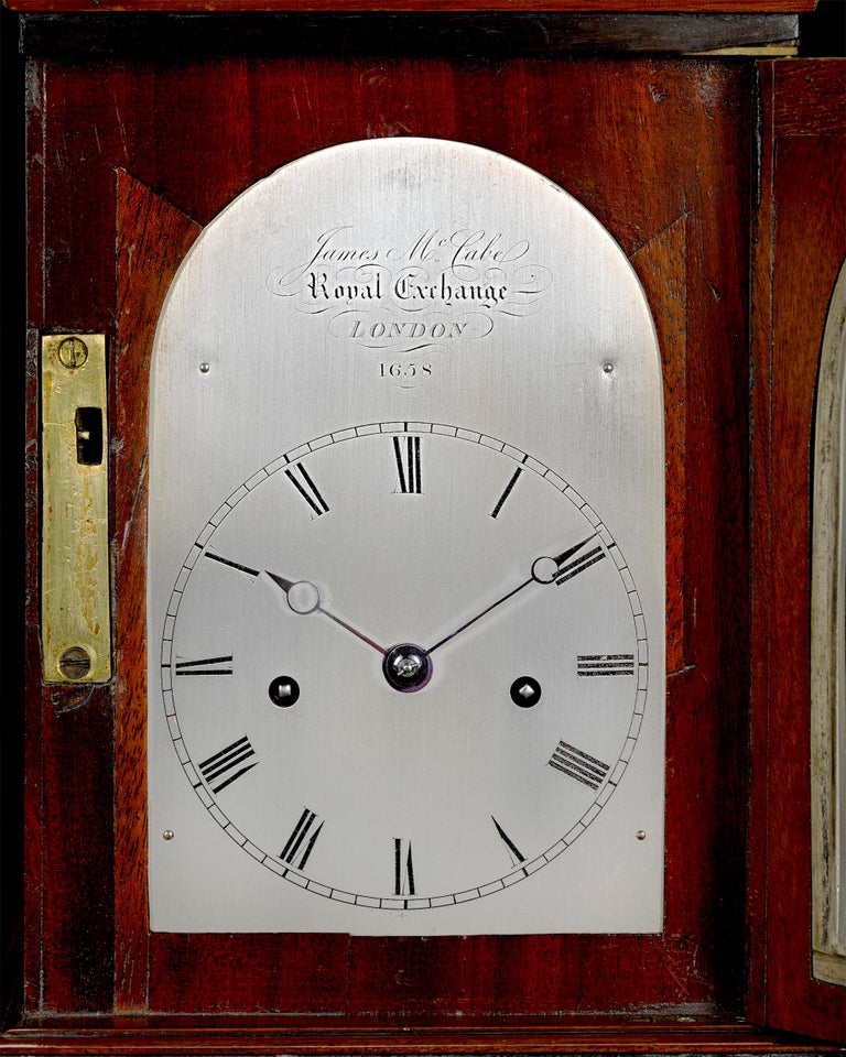 Mahogany Carriage Clock by James McCabe For Sale at 1stDibs