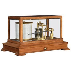 Antique Mahogany Cased Barograph