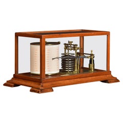 Antique Mahogany Cased Barograph