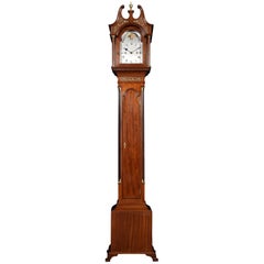Antique Mahogany Cased Grandmother Clock by Hampton & Son Pall Mall