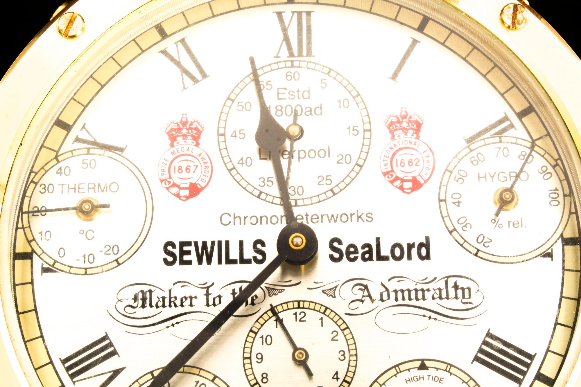 sewills of liverpool clock