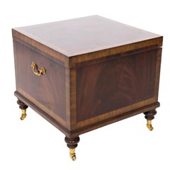 Mahogany Cellaret on Castors