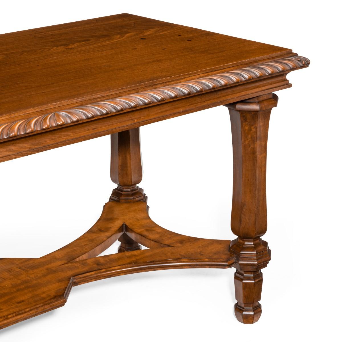 Mahogany Centre Table from Clumber Park, Seat of the 7th Duke of Newcastle In Good Condition In Lymington, Hampshire