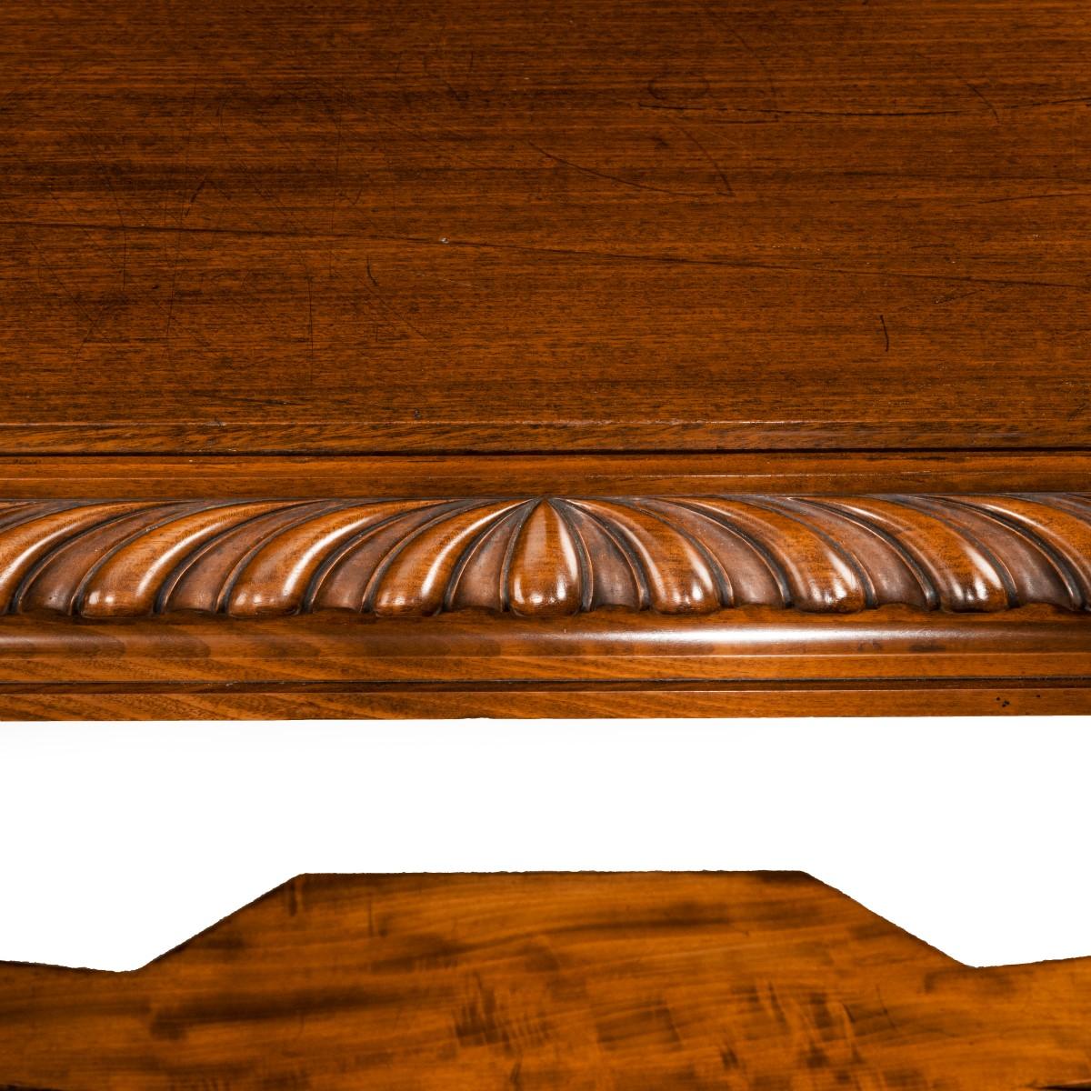Mid-19th Century Mahogany Centre Table from Clumber Park, Seat of the 7th Duke of Newcastle