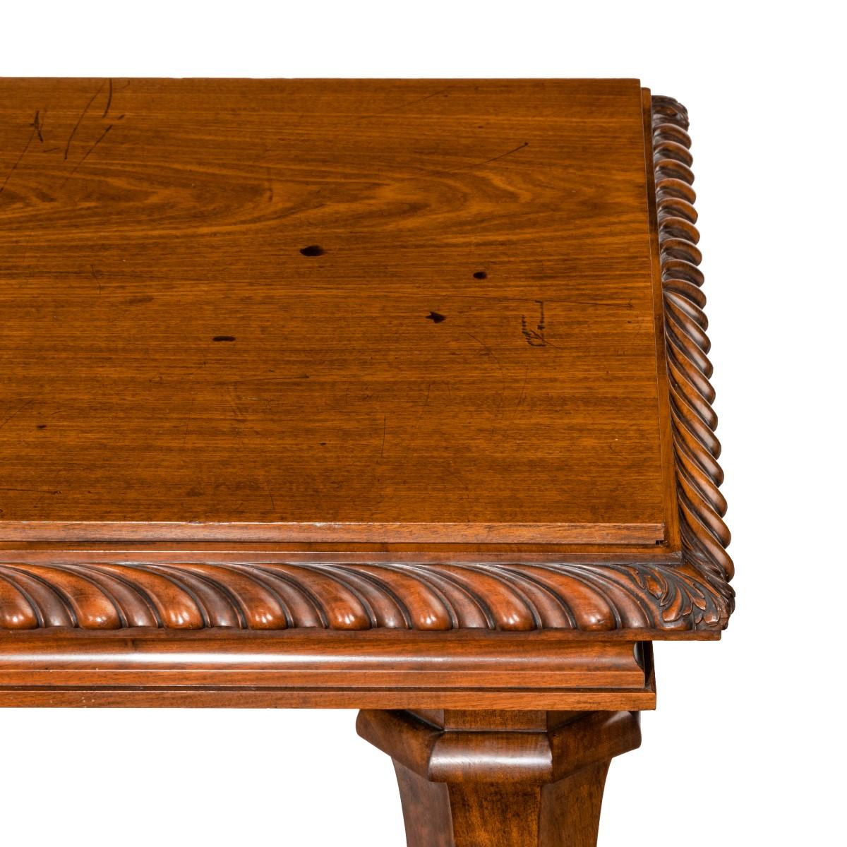 Mahogany Centre Table from Clumber Park, Seat of the 7th Duke of Newcastle 1
