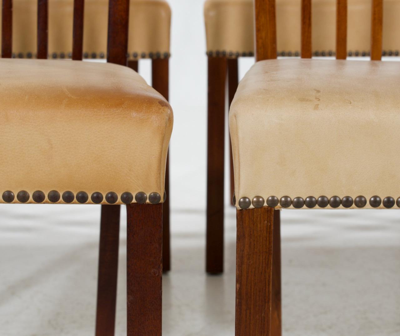 Mahogany Chairs, circa 1960's For Sale 2