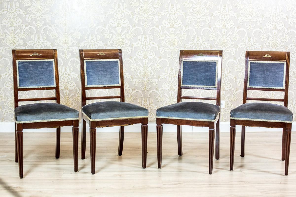 Mahogany Chairs in the Charles X Style, circa 1830 4