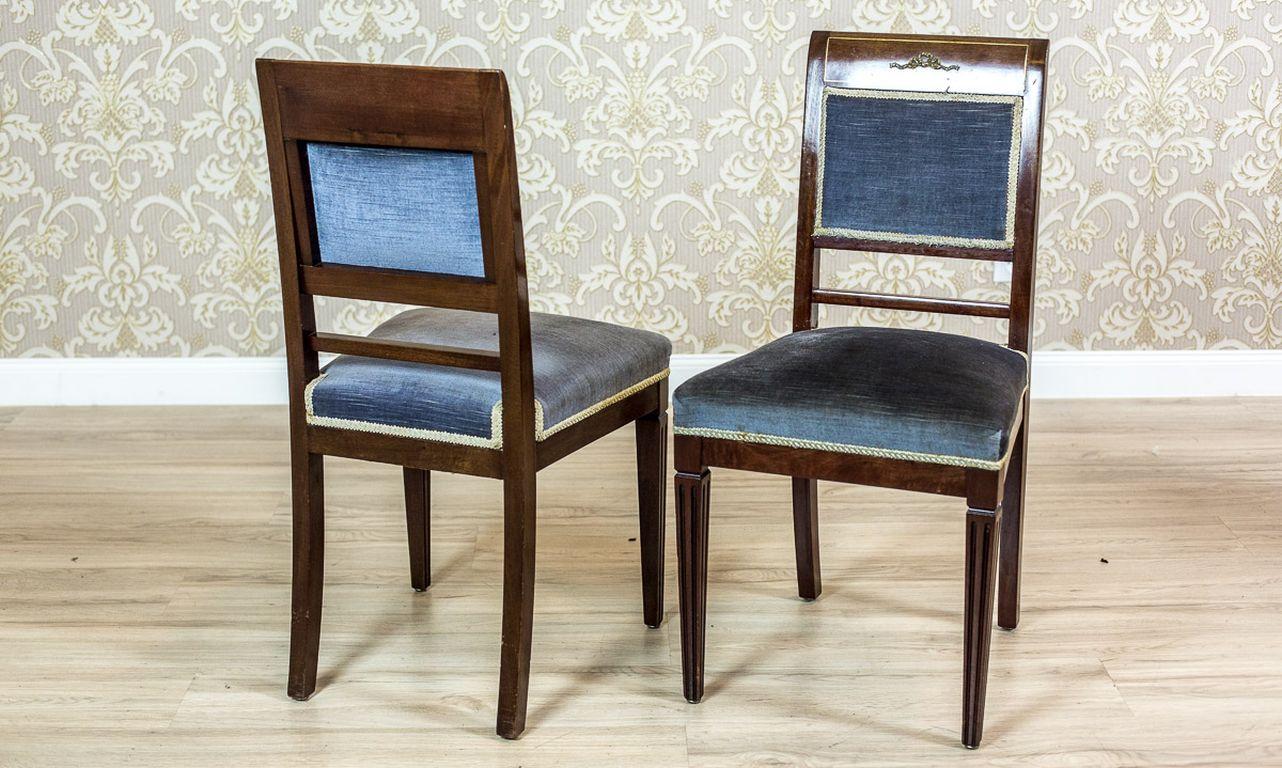 French Mahogany Chairs in the Charles X Style, circa 1830