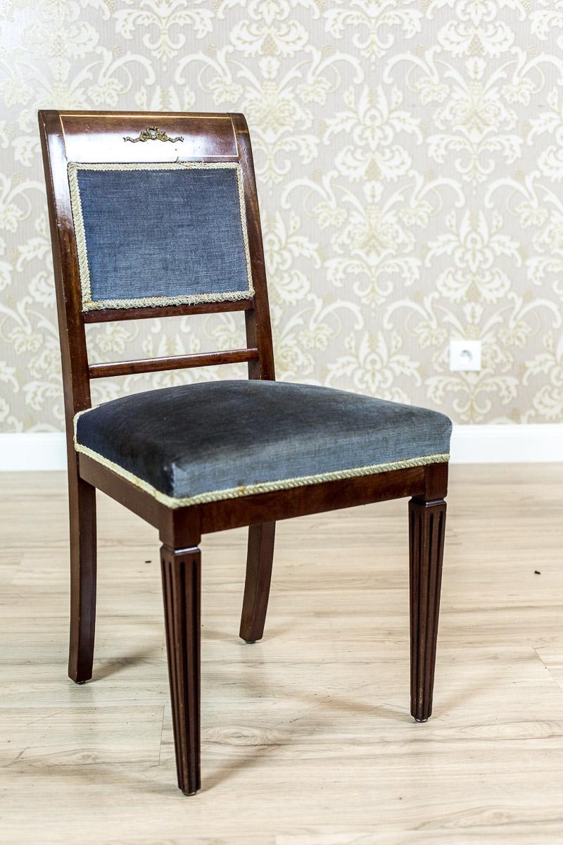 Mahogany Chairs in the Charles X Style, circa 1830 In Good Condition In Opole, PL