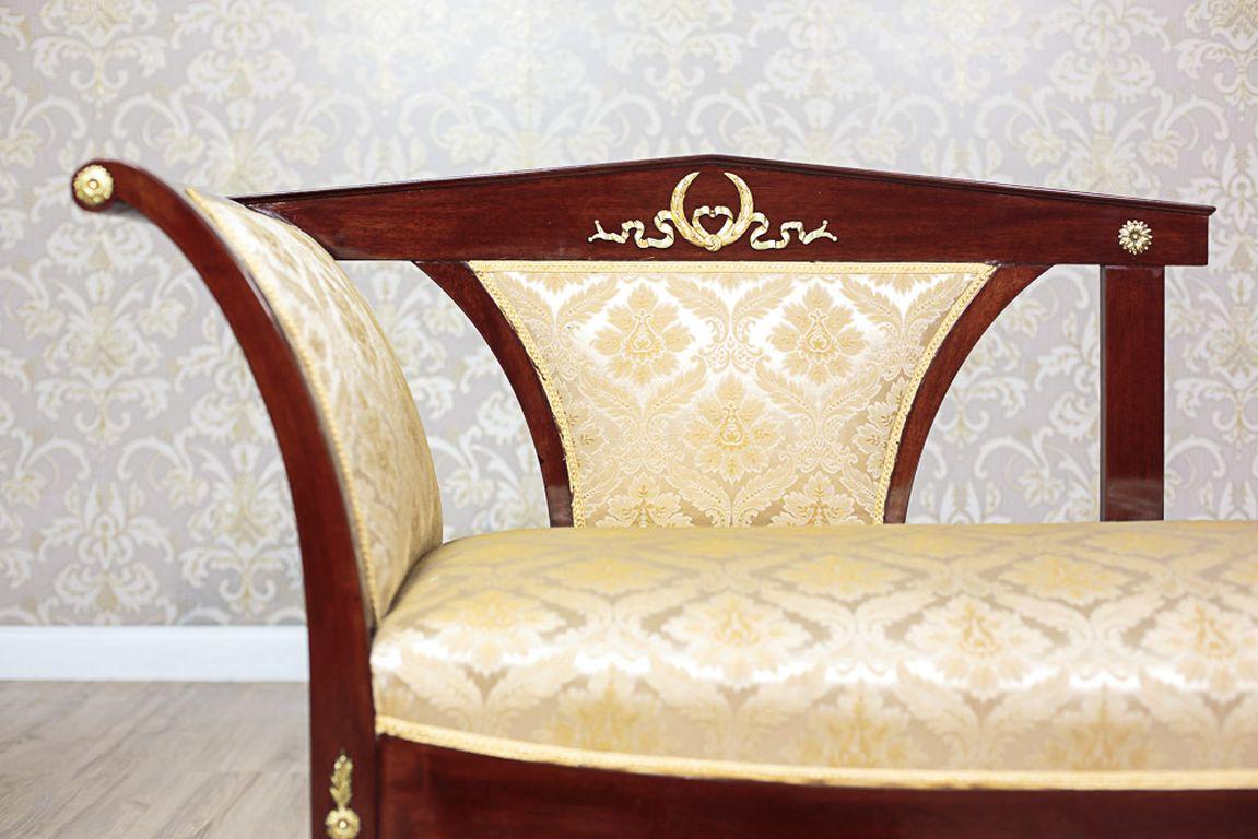 chaise style empire