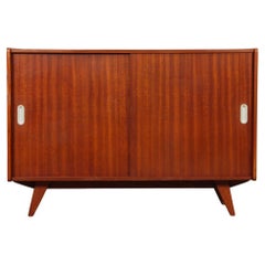 Cassapanca in mogano disegnata da Jiri Jiroutek, modello U-452, anni '60