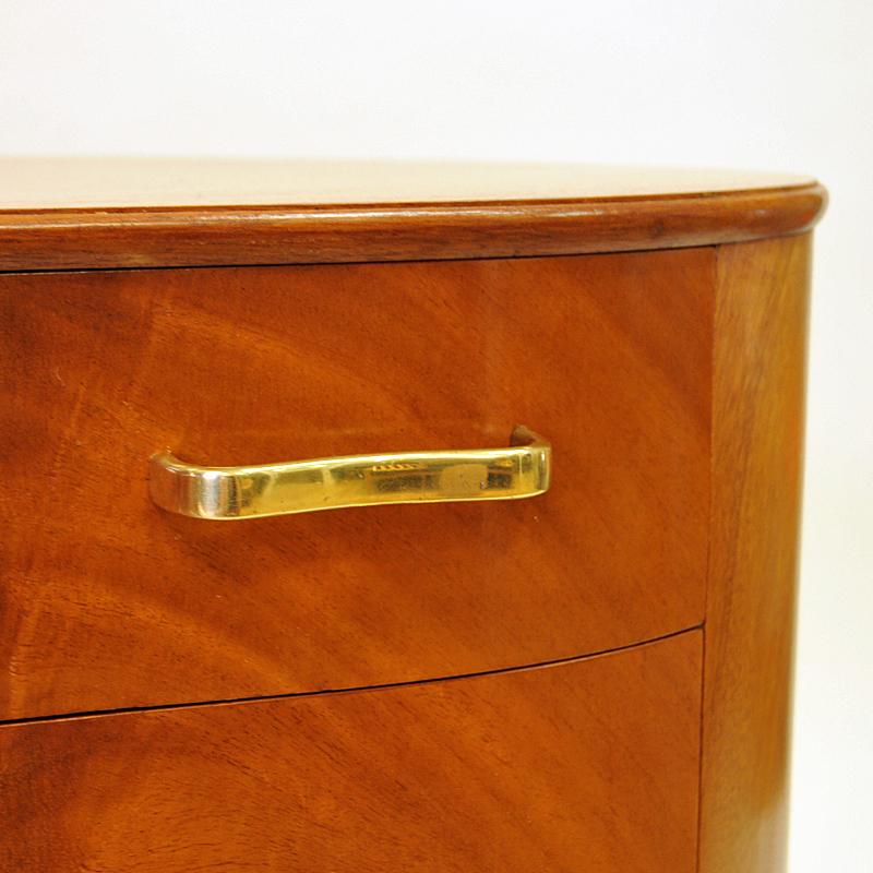 Mahogany Chest of Drawers by Axel Larsson for Bodafors, Sweden, 1940s 2