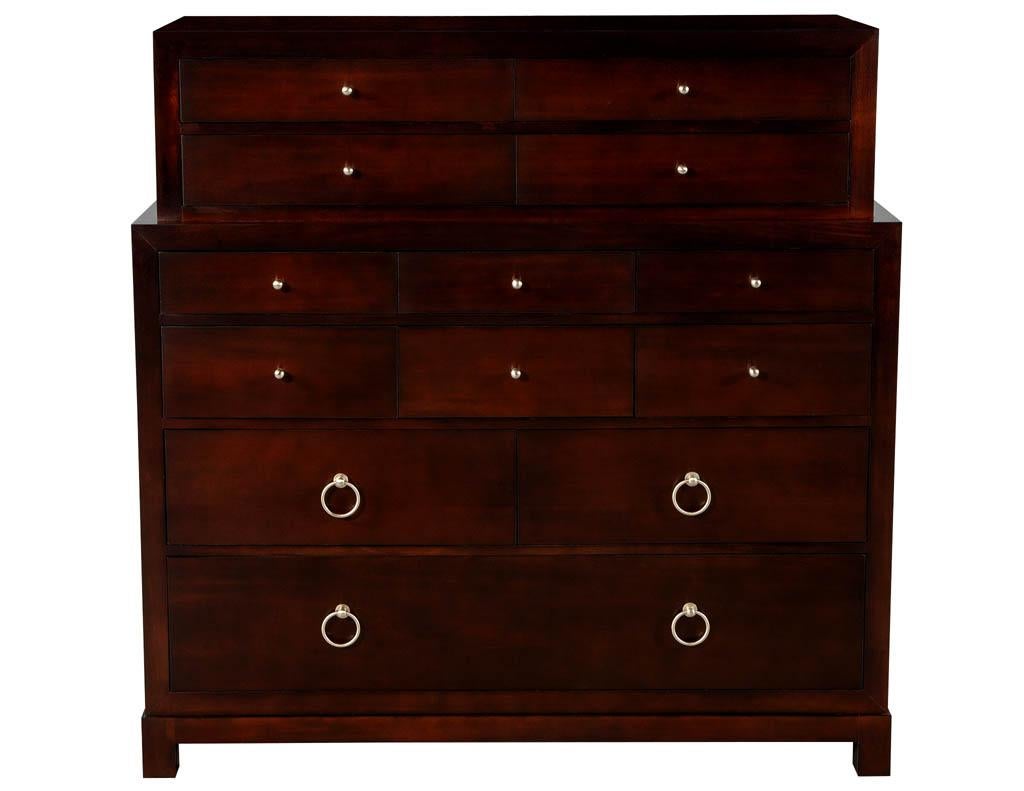 American Mahogany Chest of Drawers by Baker Furniture Milling Road