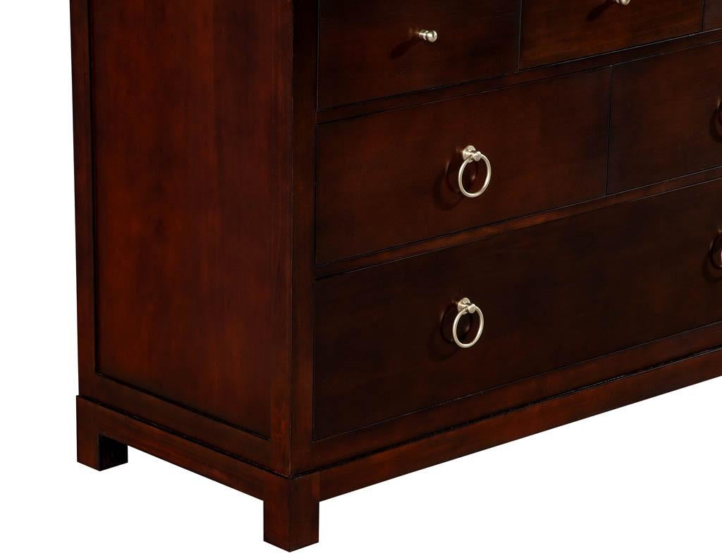 Contemporary Mahogany Chest of Drawers by Baker Furniture Milling Road