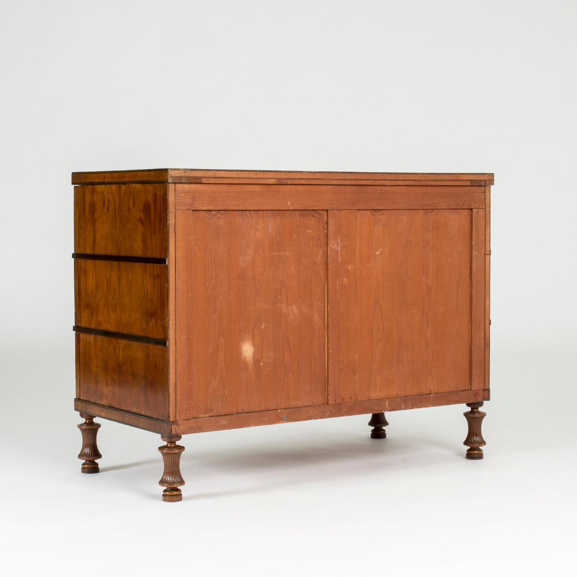 Swedish Mahogany Chest of Drawers by Otto Schulz