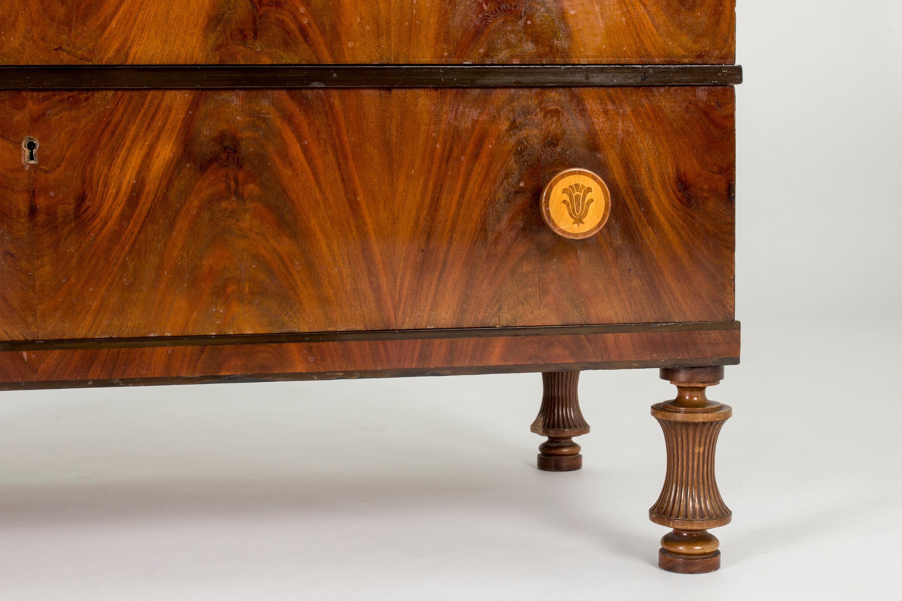 Mahogany Chest of Drawers by Otto Schulz 1
