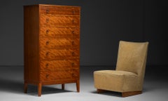 Mahogany Chest of Drawers, Denmark circa 1950
