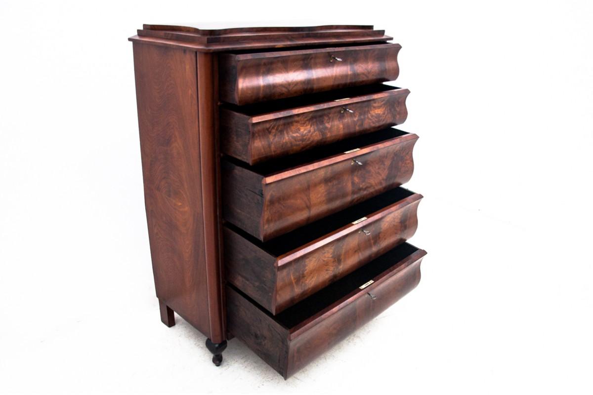 Scandinave Commode en acajou, Europe du Nord, vers 1850. en vente