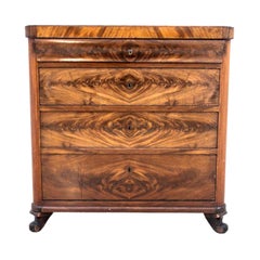 Antique Mahogany Chest of Drawers, Northern Europe, circa 1880