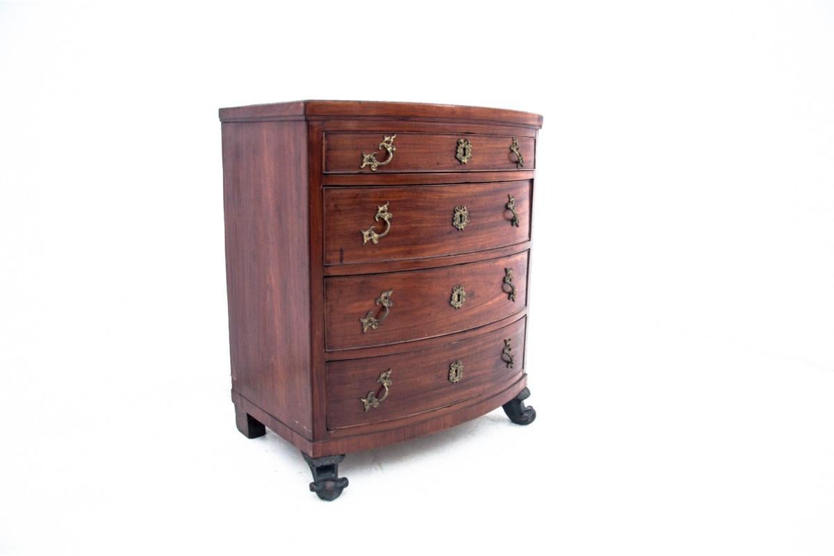 Swedish Mahogany Chest of Drawers, Northern Europe, circa 1900 For Sale