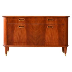 Mahogany chest of drawers with internal drawers