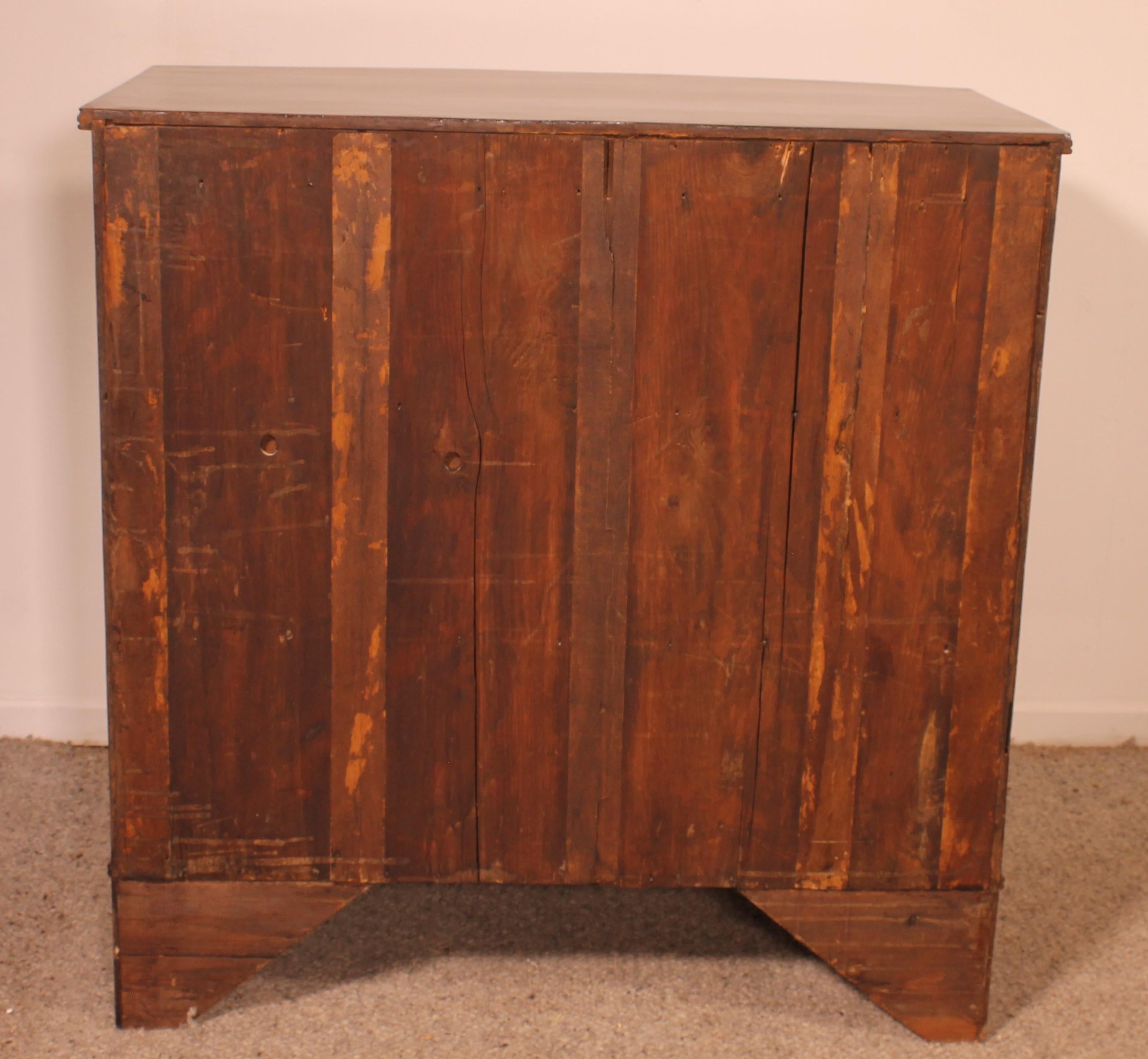 Mahogany Chest Of Drawers With Writing Table Circa 1800 For Sale 1