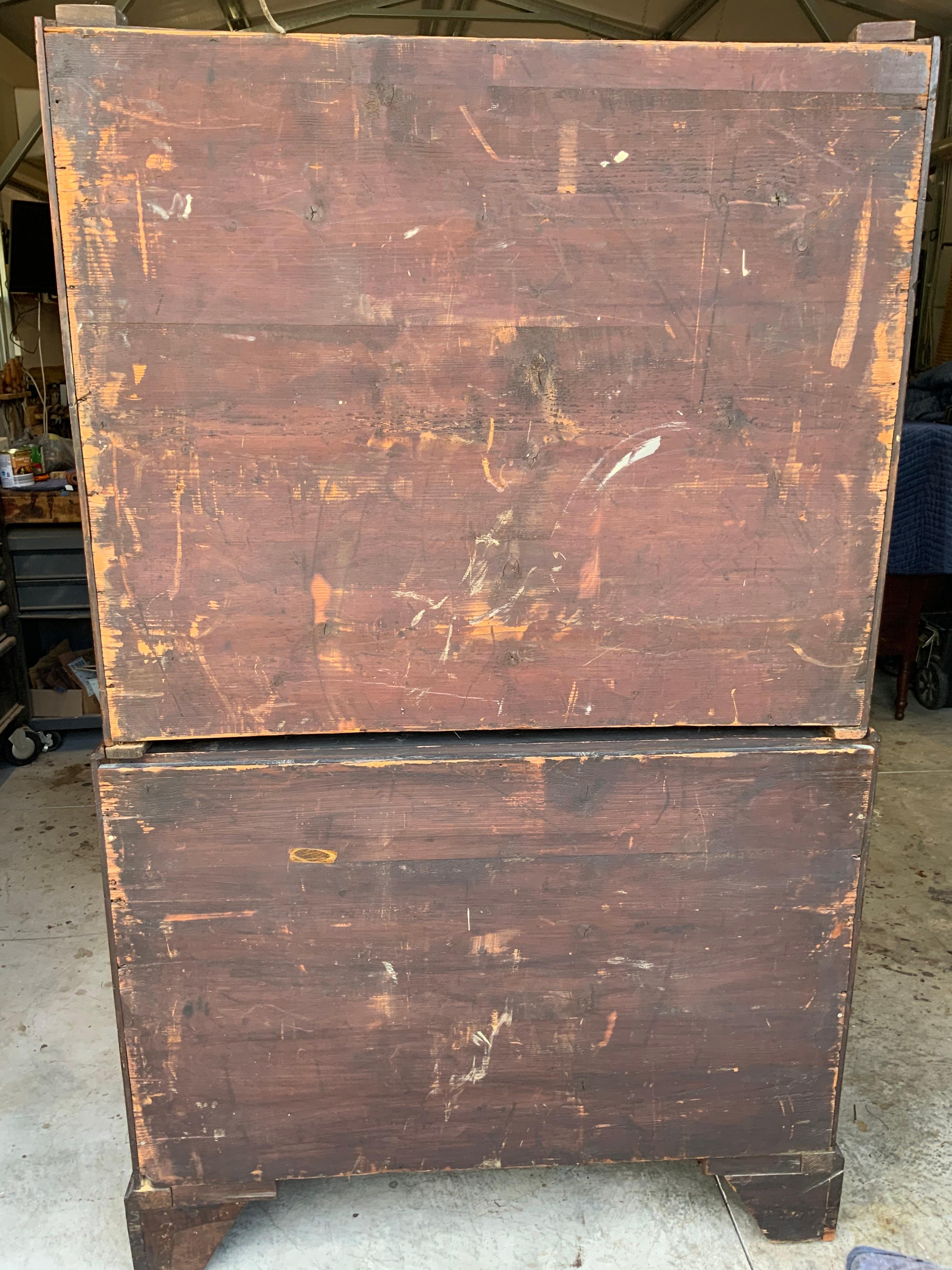 Mahogany Chest on Chest  / Tall Chest 10