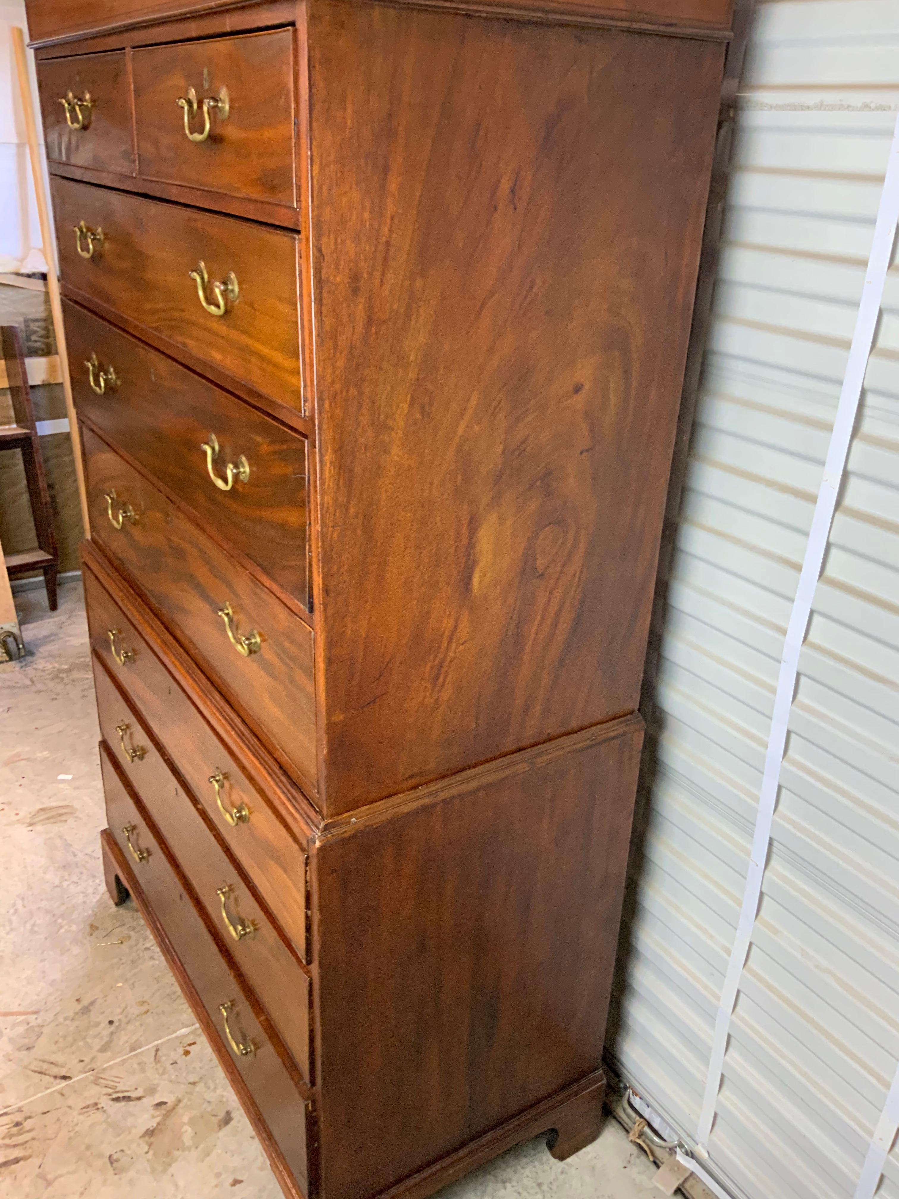 Mahogany Chest on Chest  / Tall Chest 4