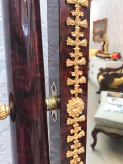 Mahogany Cheval Dressing Mirror Attributed to Georges Jacob