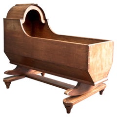 Mahogany Child's Cradle