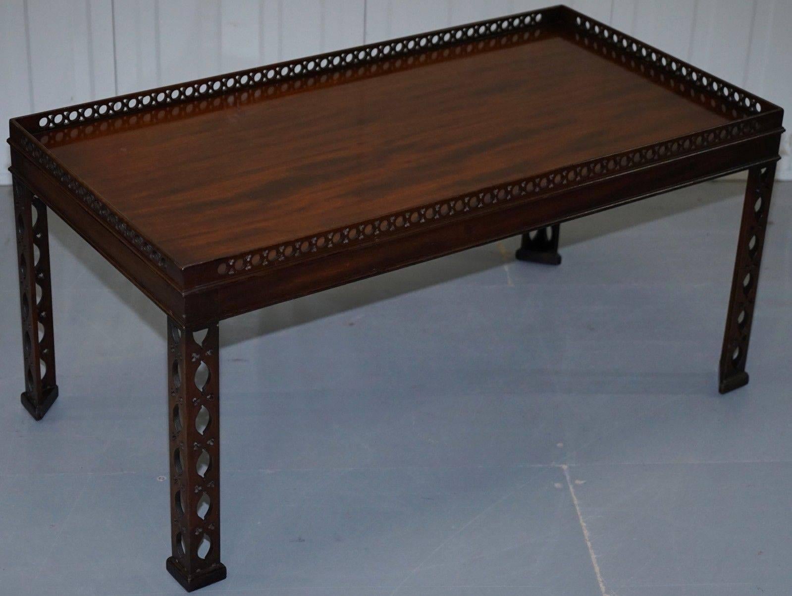 chinese chippendale coffee table