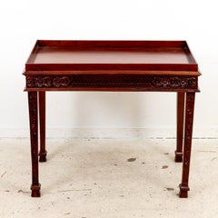Mahogany Chinese Chippendale Tea Table