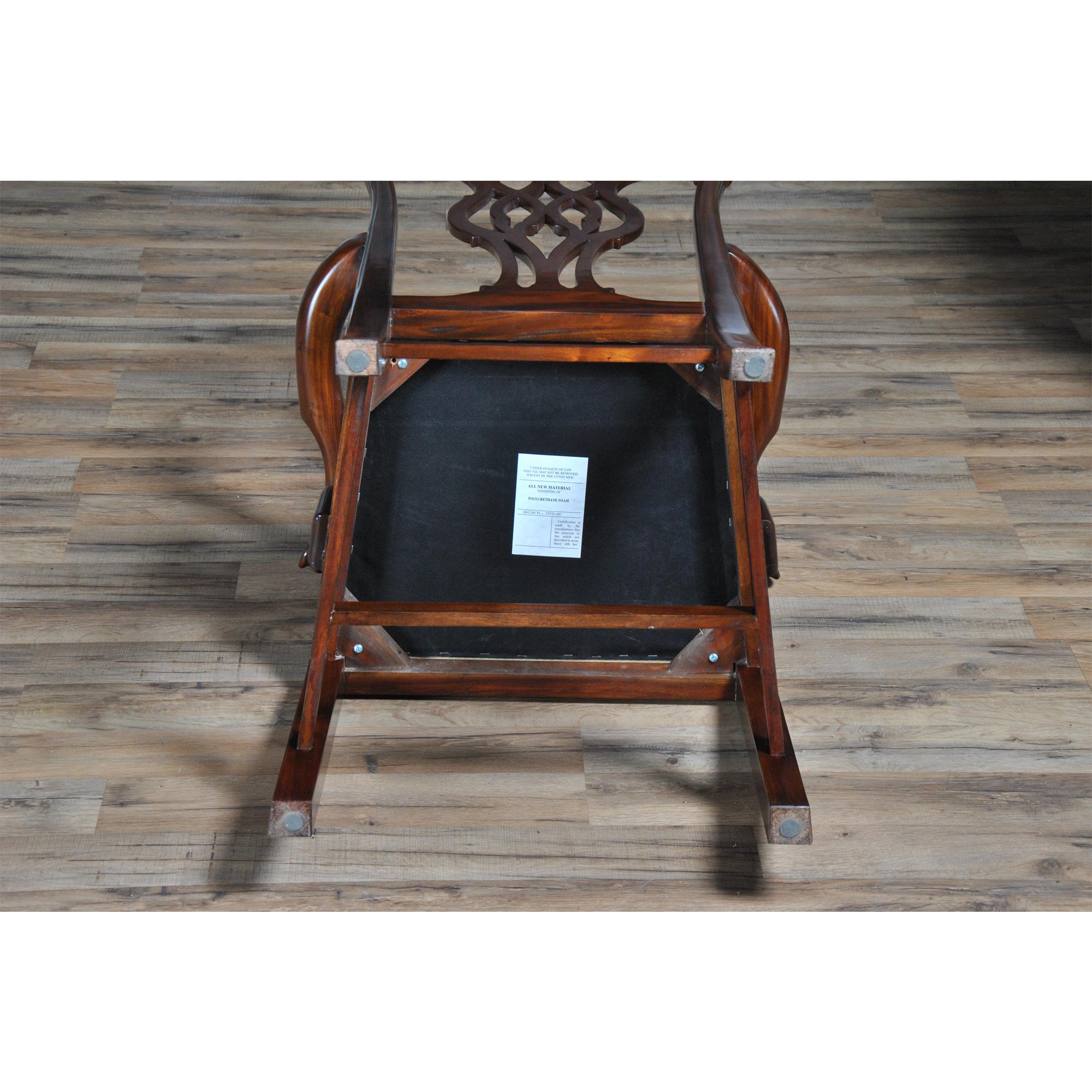 Mahogany Chippendale Chairs, Set of 10 For Sale 5
