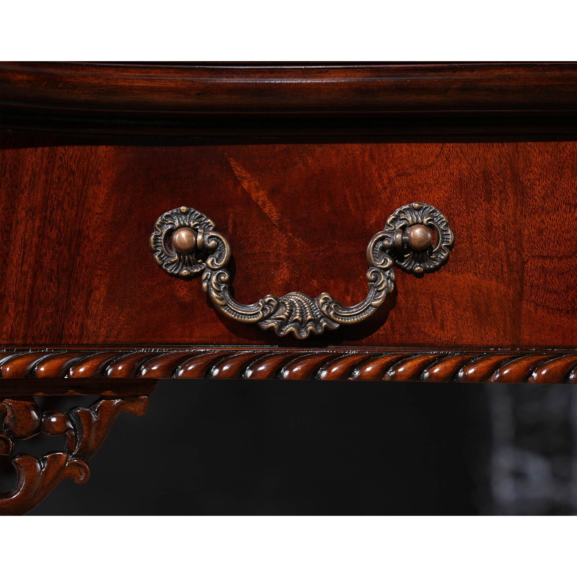 Mahogany Chippendale Game Table For Sale 3