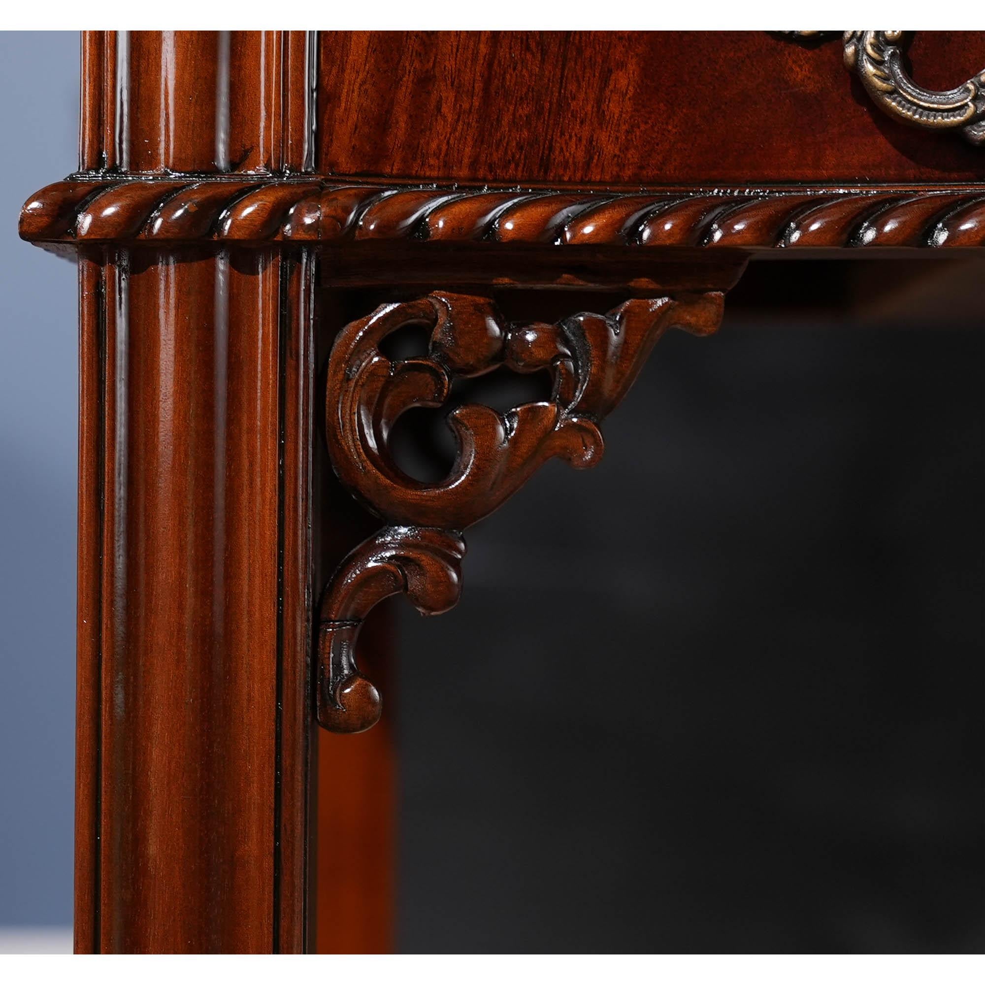 Mahogany Chippendale Game Table For Sale 2